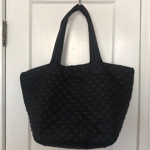 MZ Wallace Quilted Black Large Metro Tote